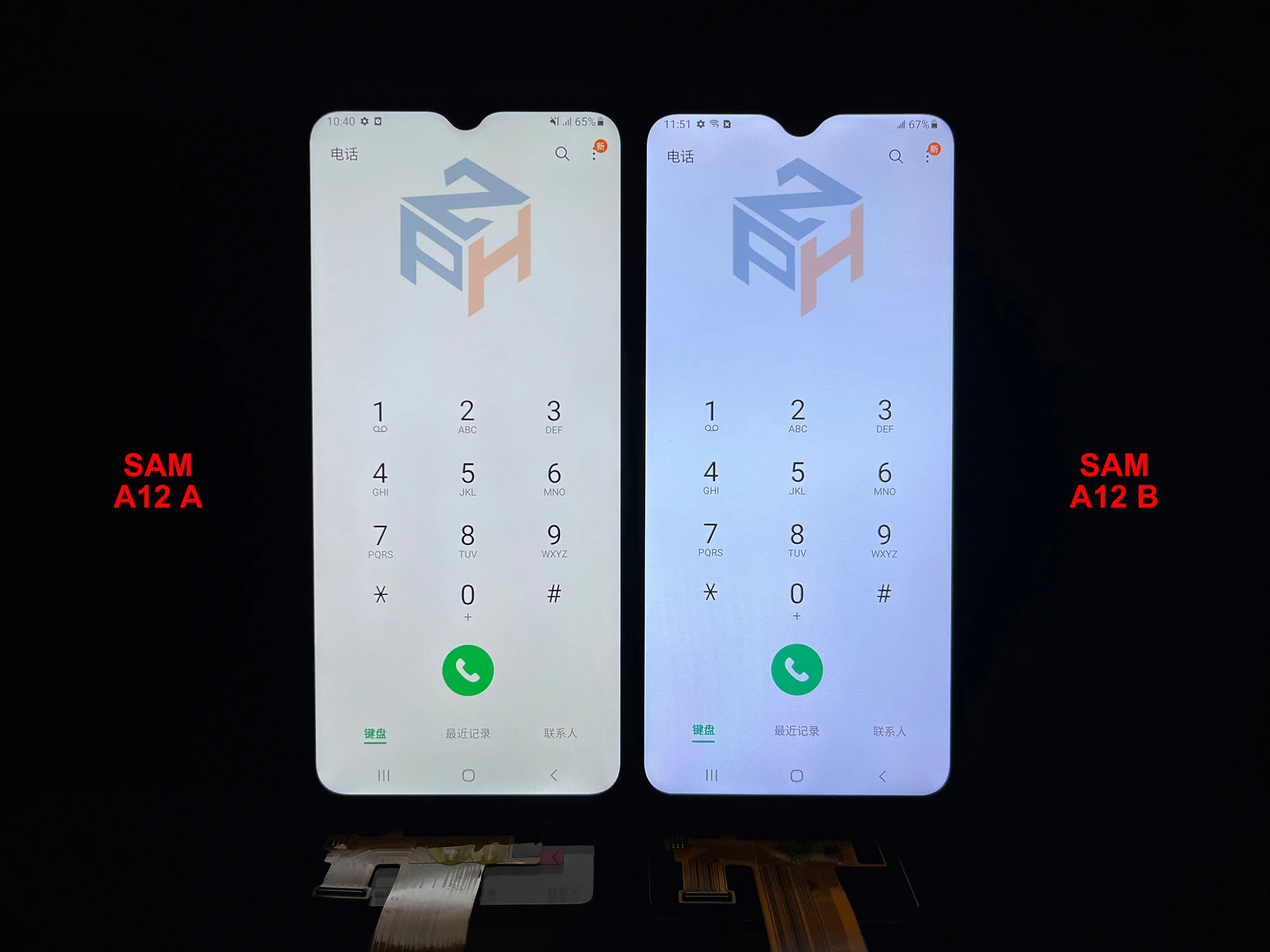 三星a12 a21s a22 a32 a52 a72 a80液晶显示器,带框架显示屏a10e a2