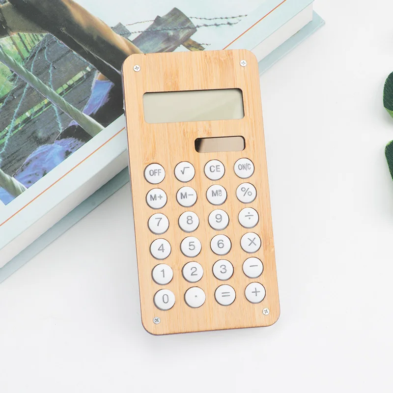 Custom Engraved Wooden Calculator With Maze Toy Personalized Wood Calculator Unique Gift Desktop Decor Powered Calculator