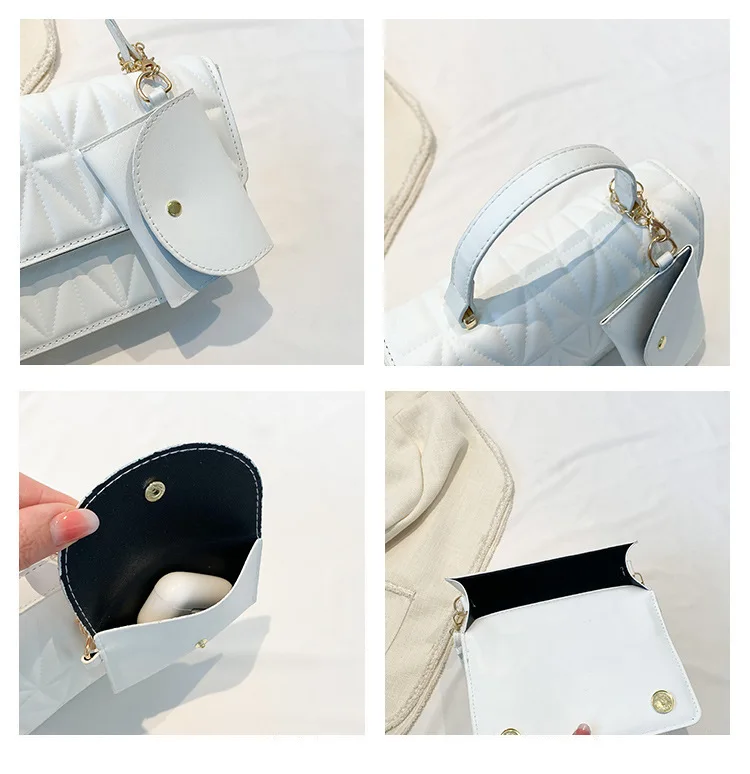 Hot Sale 2023 Fashion Single Shoulder Bag Trend Bagel Chain Bag Luxury