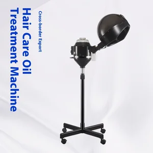 Professional Salon Hair Dryer with Steam Dyeing Feature Cross-Border Manufacturer's Wholesale Vertical Hair Therapy Machine