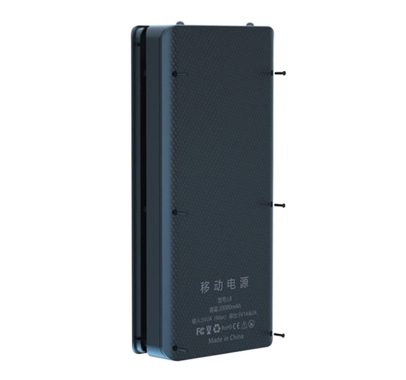 Power Bank Case Detachable 8*18650 Battery(without Battery) Charger Box DIY Shell Kit LED Display Power Bank Shell