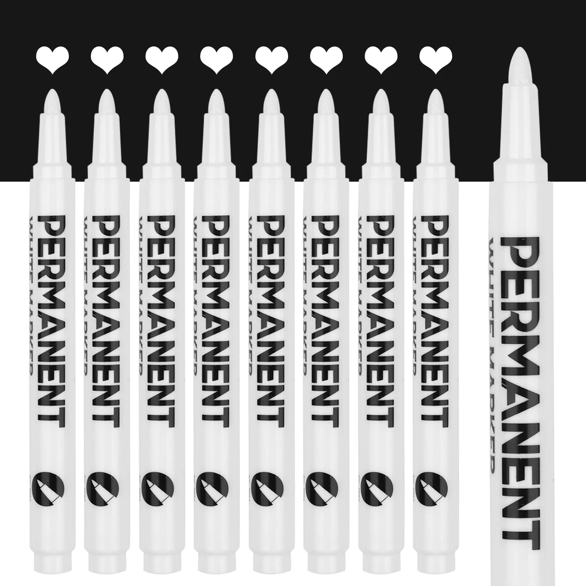 Быстросохнущие художественные маркеры Golka Doodle белый водостойкий маркер на масляной основе