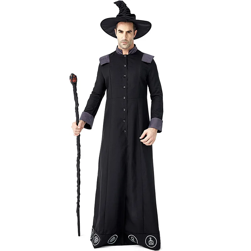 Zauberer-Kostüm Set Für Erwachsene & Kinder – Umhang, Krawatte, Brille – Halloween & Karneval