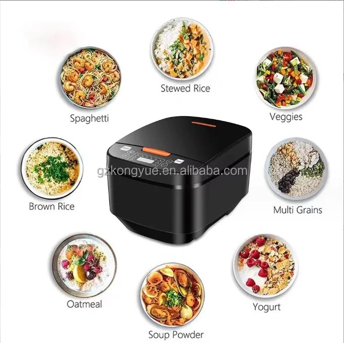 Capacity Rice Cooker Logo Smart Home Rice Cooker Multi-functional 5L Large Capacity Rice Cooker ...