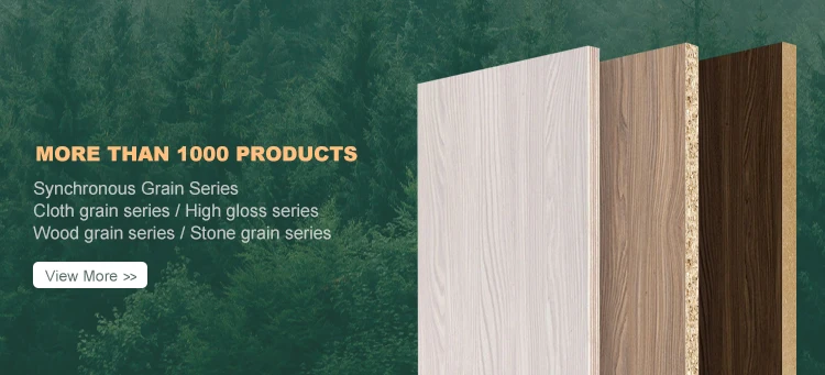factory direct sales 6mm white melamine double faced chipboard