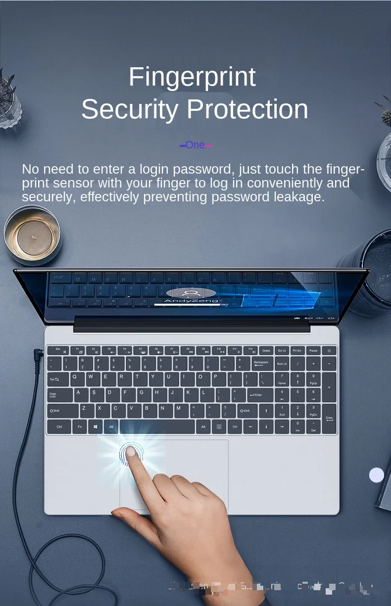 Factory Price Cheap 15.6 inch laptop 8G 16G  intel notebook portable computer with fingerprint recognition