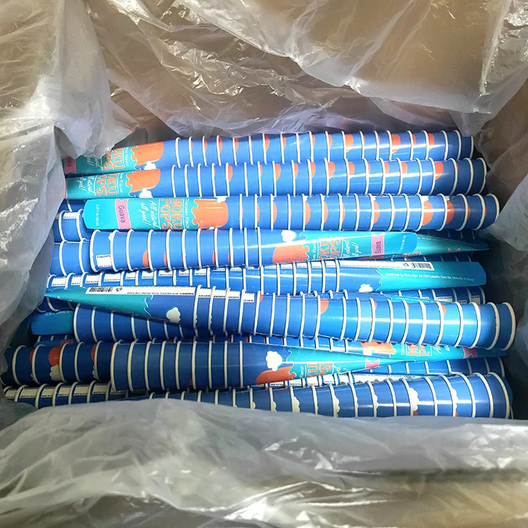 105ml Alcohol Aluminium Calippo Cup Custom Push Up Long Ice Cream Paper ...