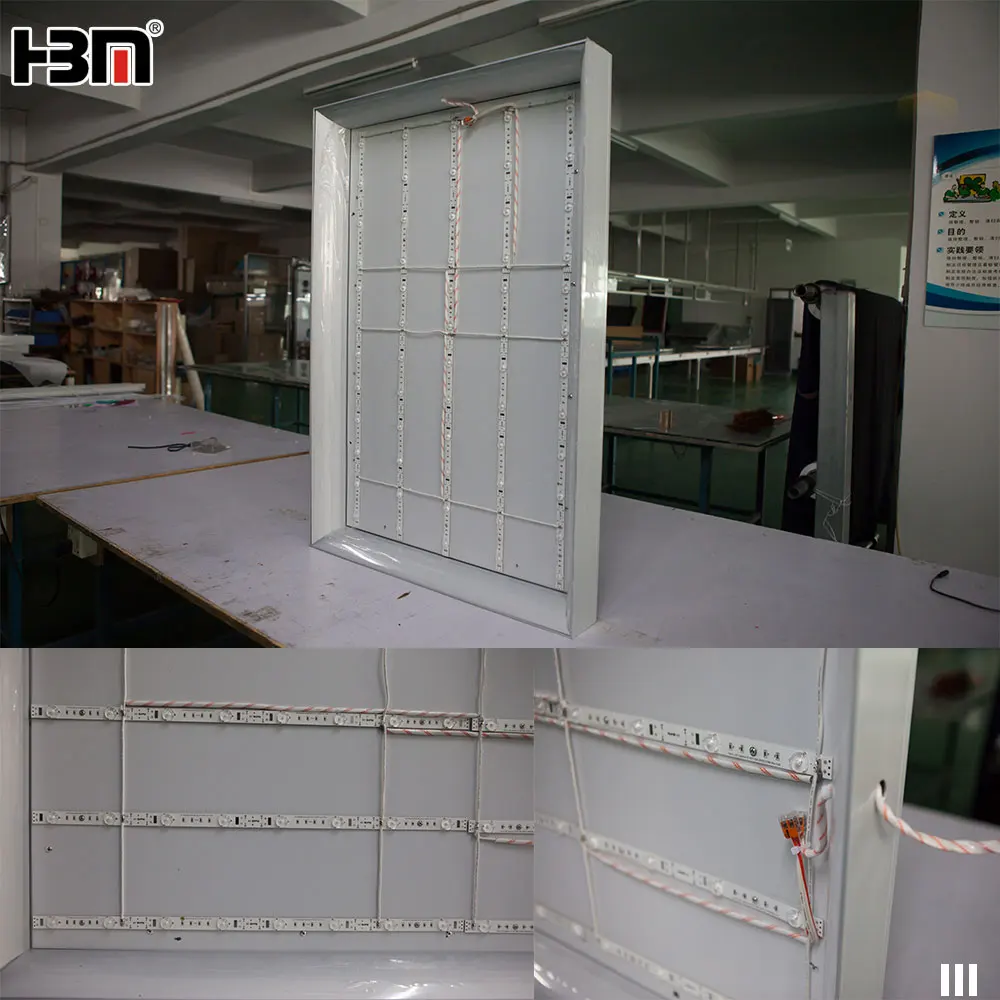 Наружный рекламный щит баннер рамка для фотографий серебристый алюминиевый светодиодный светильник с подсветкой