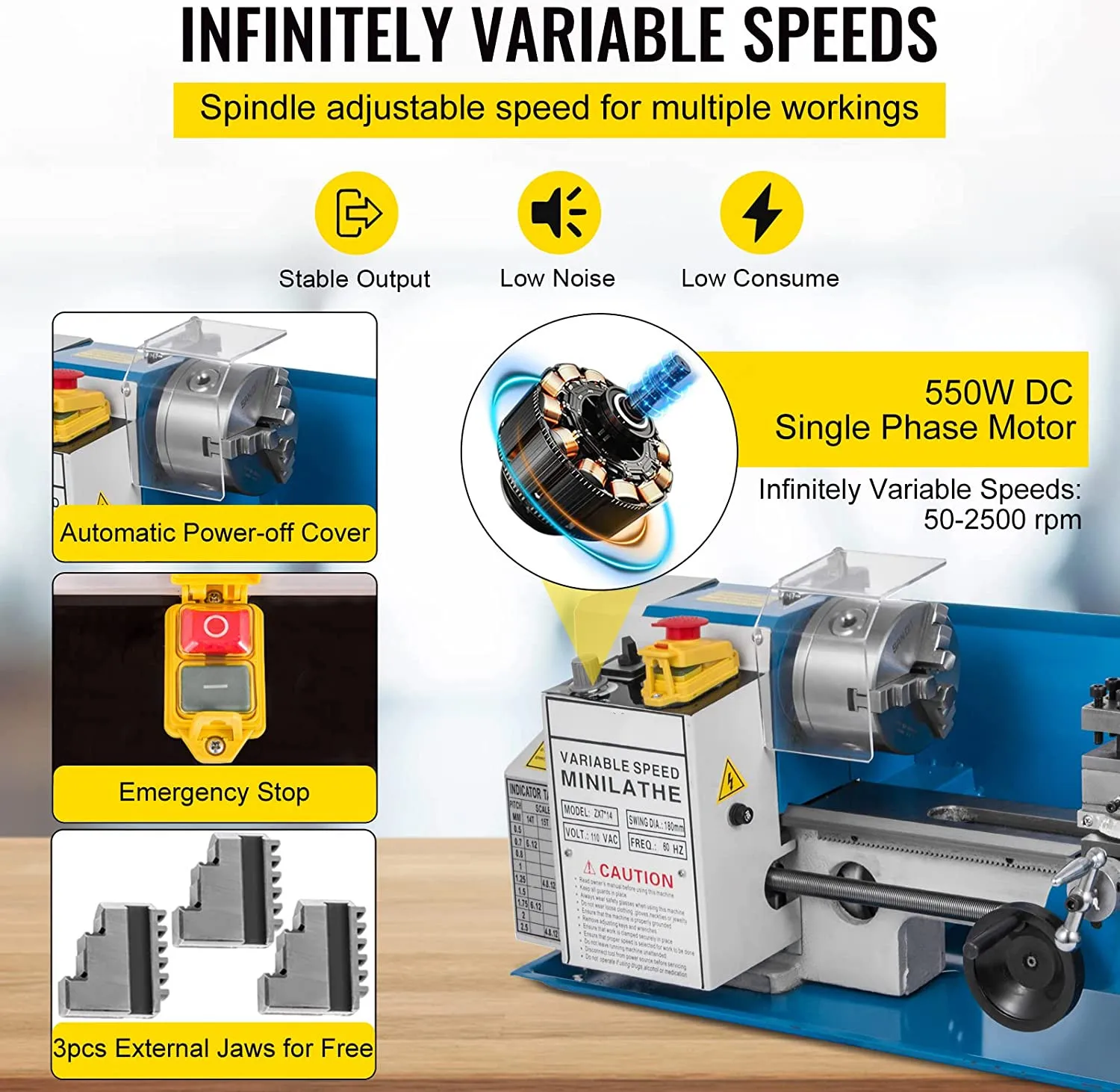 Bench Top 7x14inch Cheap Metal Work Machinery Mini Lathe Machine Buy