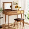 Marrón + Madera maciza + MDF