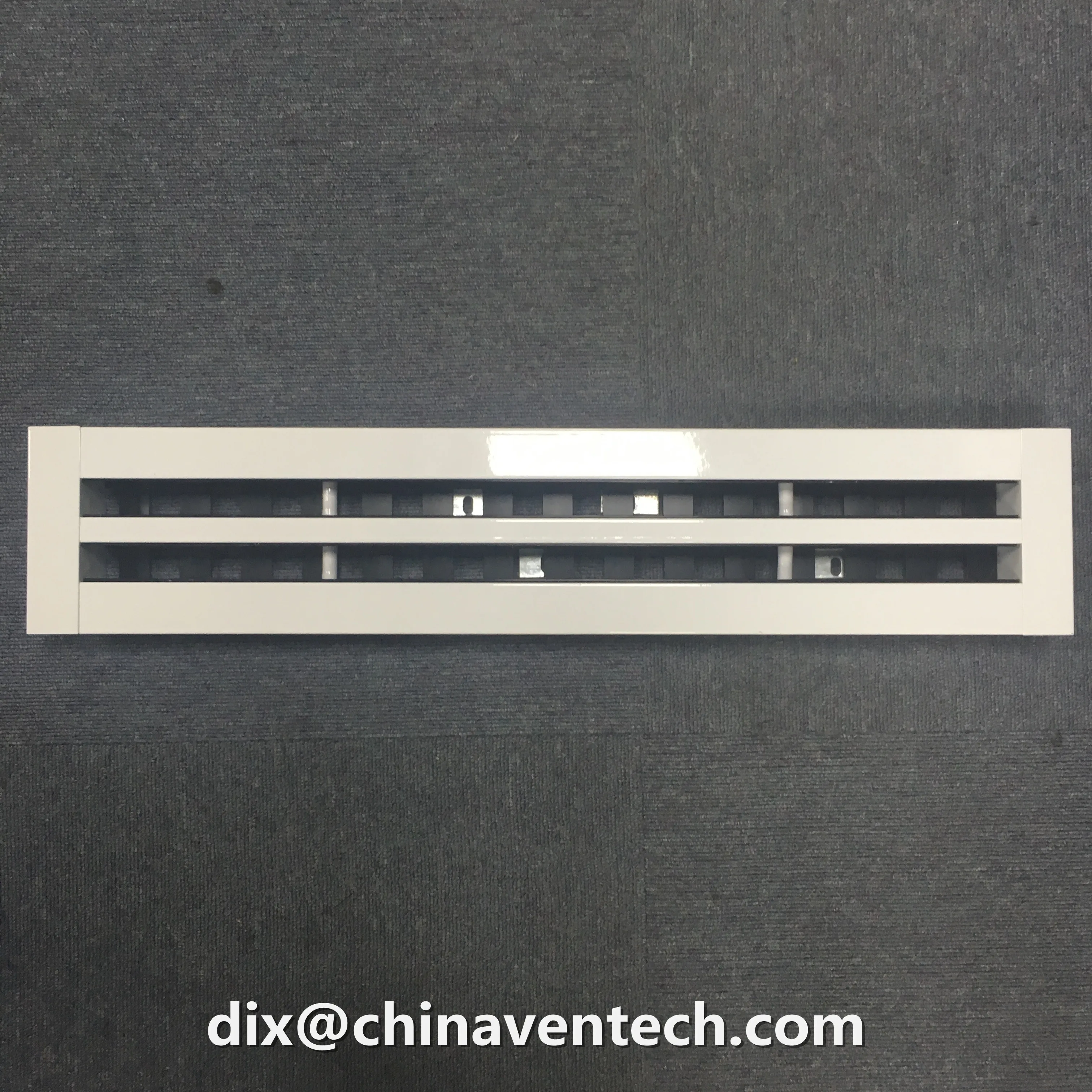 Hvac Duct Work Flowbar Diffuser air Supply Linear Slot Diffuser with Plenum Box