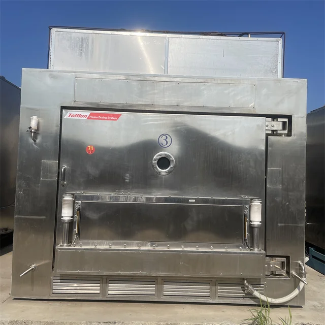 40 Square Stainless Steel Cryogenic Freeze-Drying Machine for Drying Food Snacks Seafood Equipment for Cryogenic Preservation