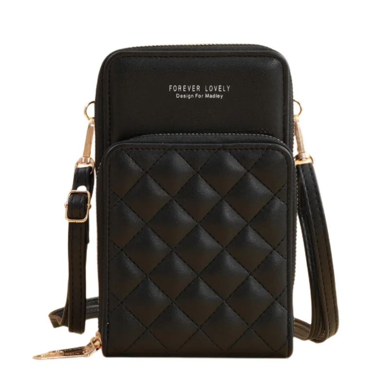 Energather PU Leather Crossbody Bag For Women - Small Phone Bag With Adjustable Strap For Shopping