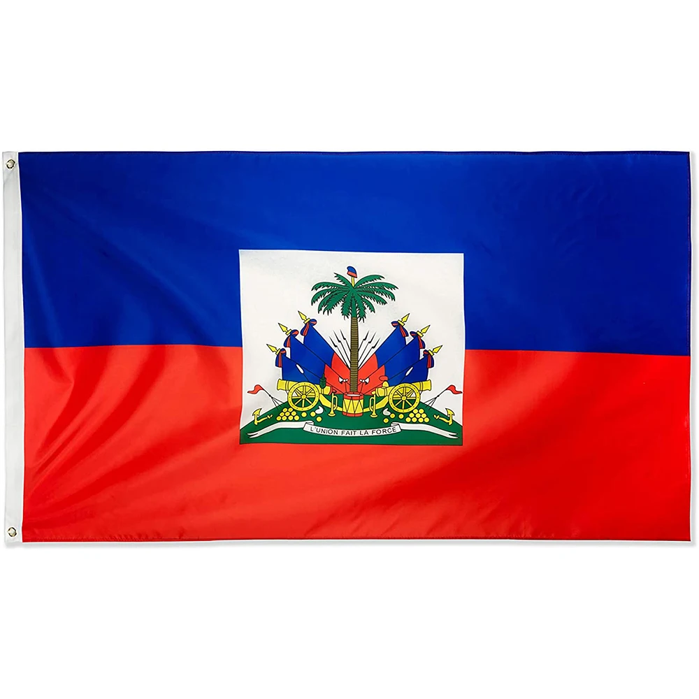 hot wholesale national drapeau haiti flag 3x5 ft 90x150cm 100%