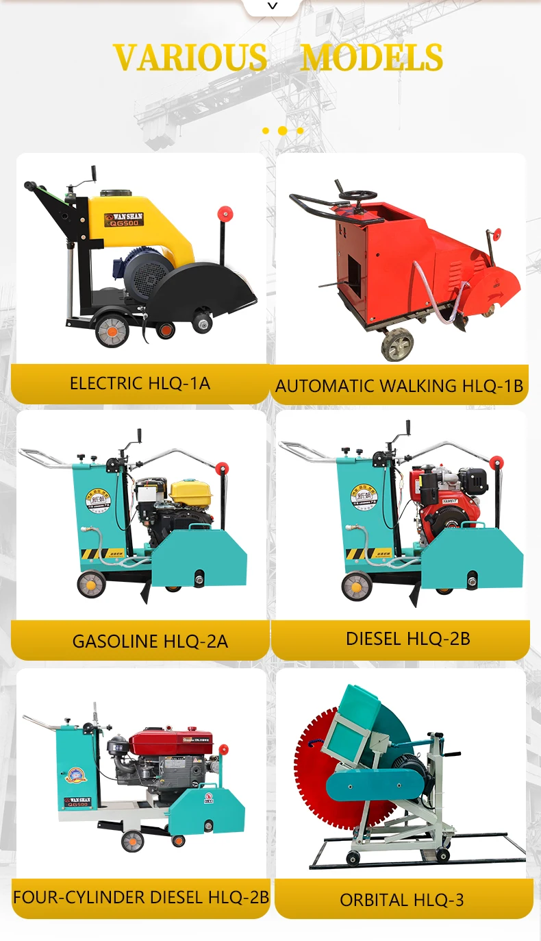 High Frequency Ring Saw Road Cutter 380V Concrete and Asphalt Pavement Cutting 20-30m/h Crawler Road Cutting Machine supplier