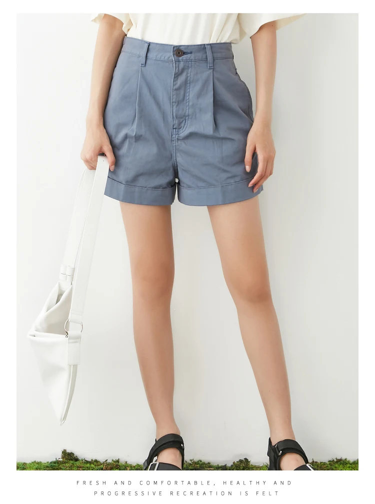 pantalones cortos de tela