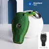 #9051 Cold green+yellow stitching