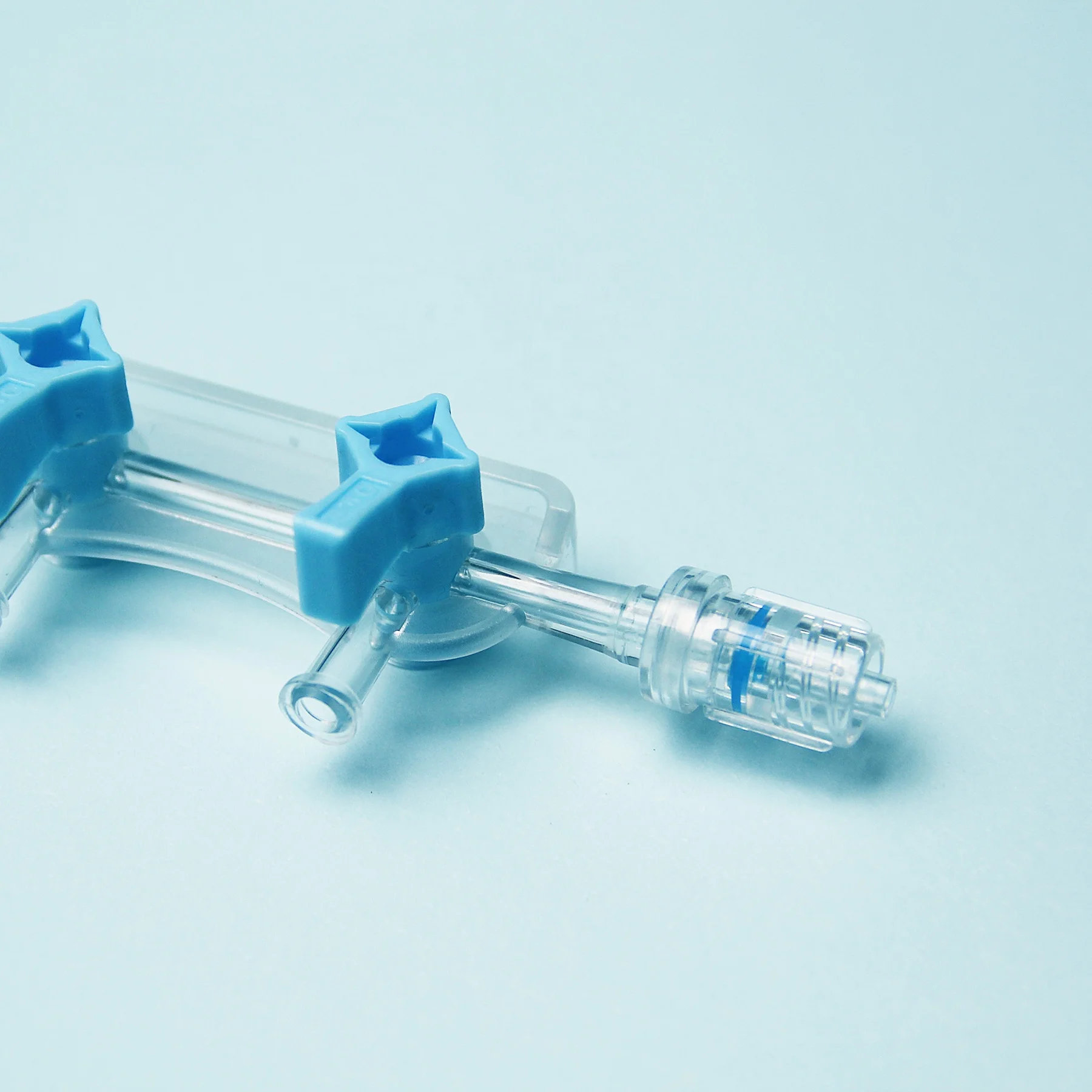 Tianck Medical Manufacturer Single-use Disposable Supplies Intervention 2 or 3 Ports Manifold