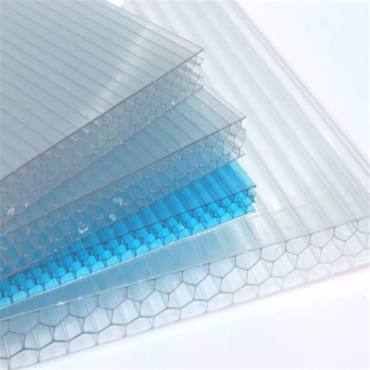 Colored Multiwall Honeycomb Polycarbonate Sheet for Sale