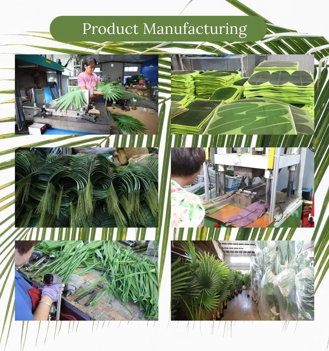 Large Artificial Trees Washingtonia Plastic Artificial Palm Trees Buy