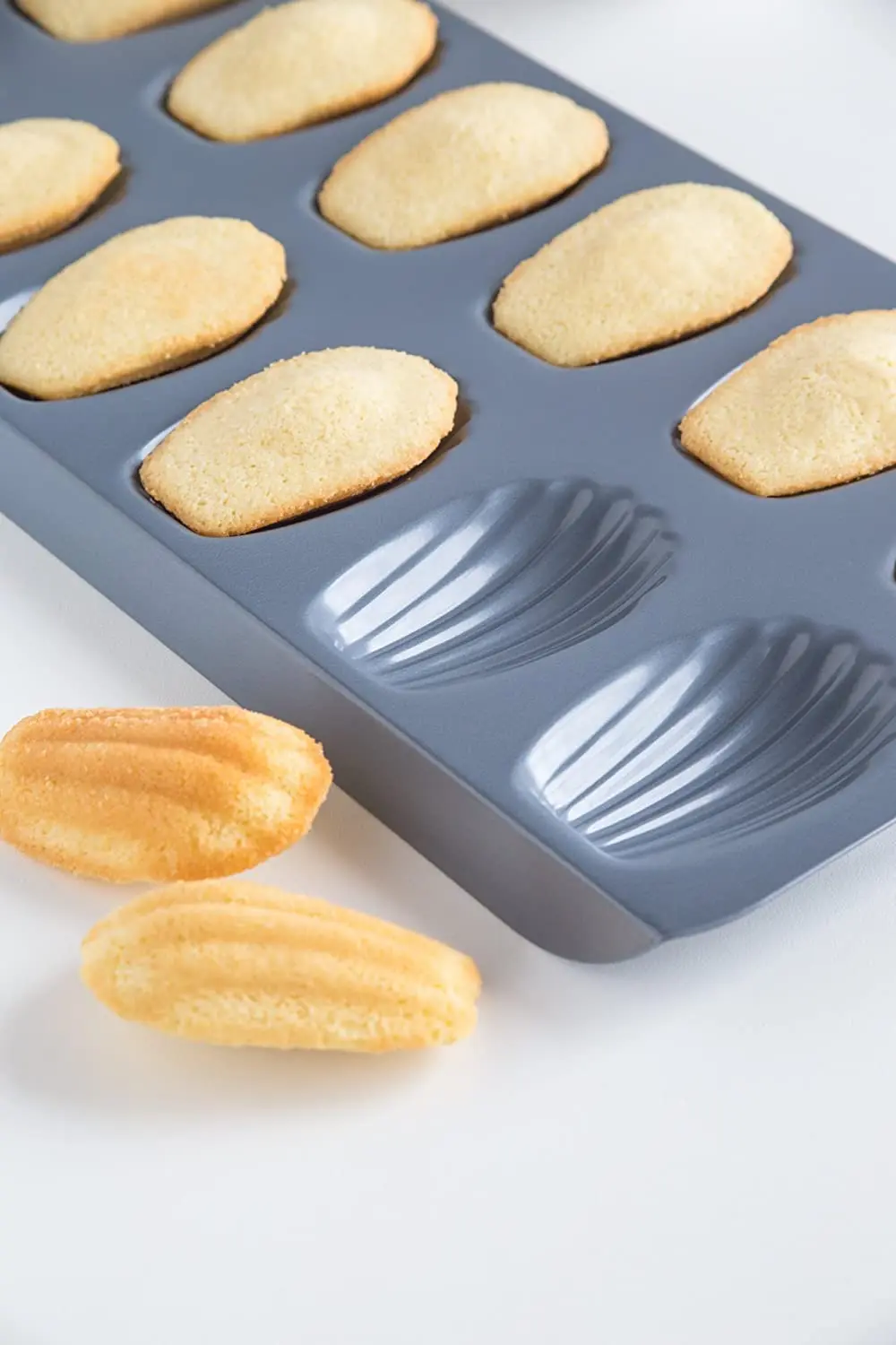 Nonstick Madeleine Pan 12cavity Heavy Duty Madeleine Cookies Trays For