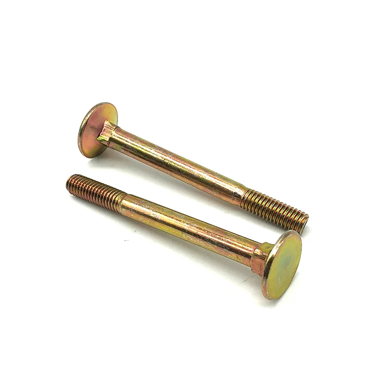 Custom Round Head Square Neck Black Zinc Plated Stainless Steel Carbon Steel Din603 Carriage Bolt