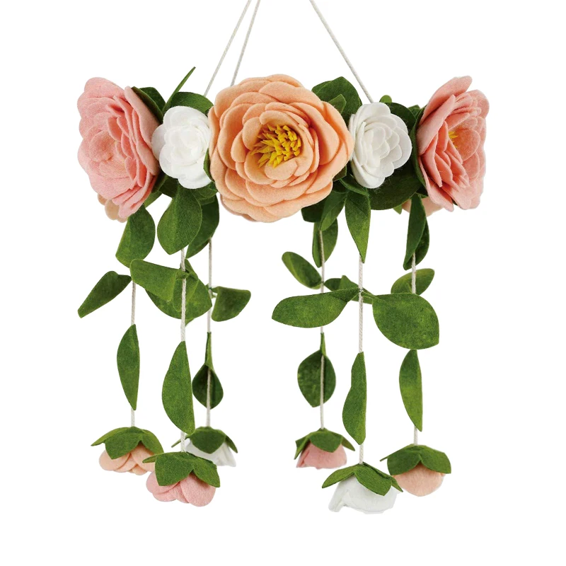 2021 новый дизайн, фетр, детские мобильные цветы, милый мобильный телефон для девочек