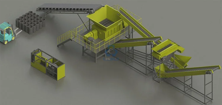 2.2KW Frantoio e trituratore di plastica per Italy