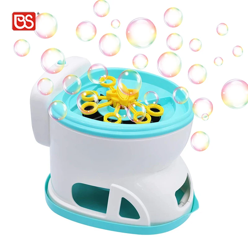 Игрушка BS для детей от 3 до 10 лет полностью автоматическая машина из пузырчатой пленки игрушек пластиковая нагнетатель Burbujas бластер туалет с батареей в