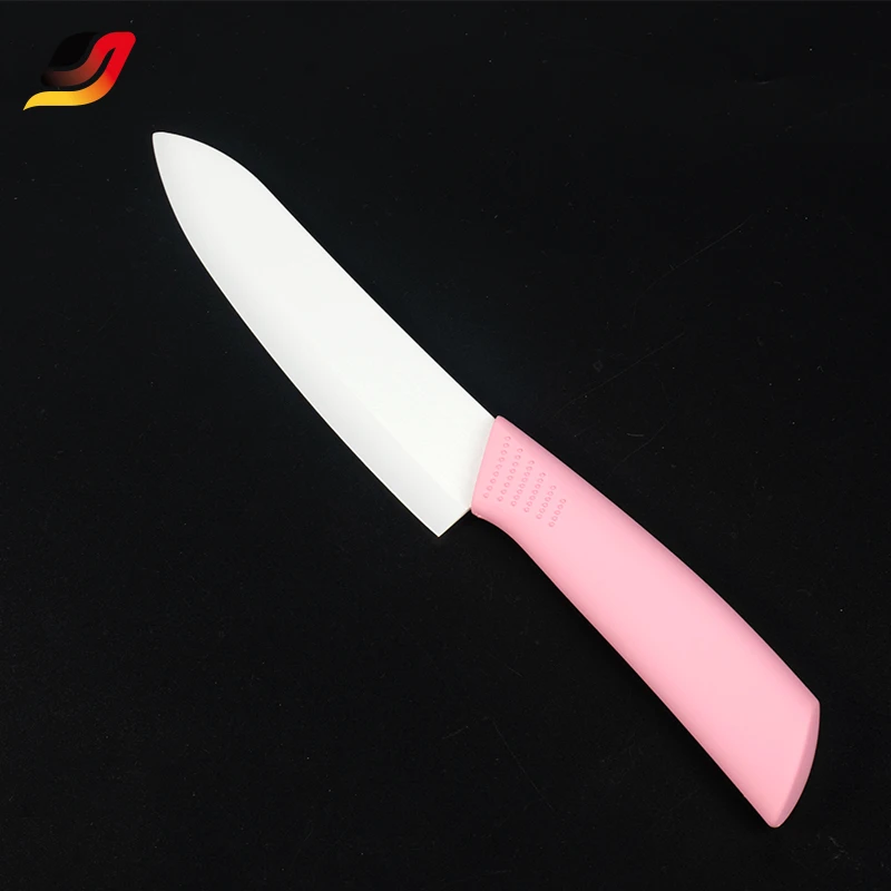 Factory Supply Stainless Steel Chef's Fruit Knife Sharp and Durable 4pcs Kitchen Knife Set with Pink Knife Holder