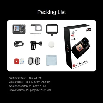 4K Action Camera SJCAM SJ11 Active Body Waterproof 20MP Sports Action Cam detail image
