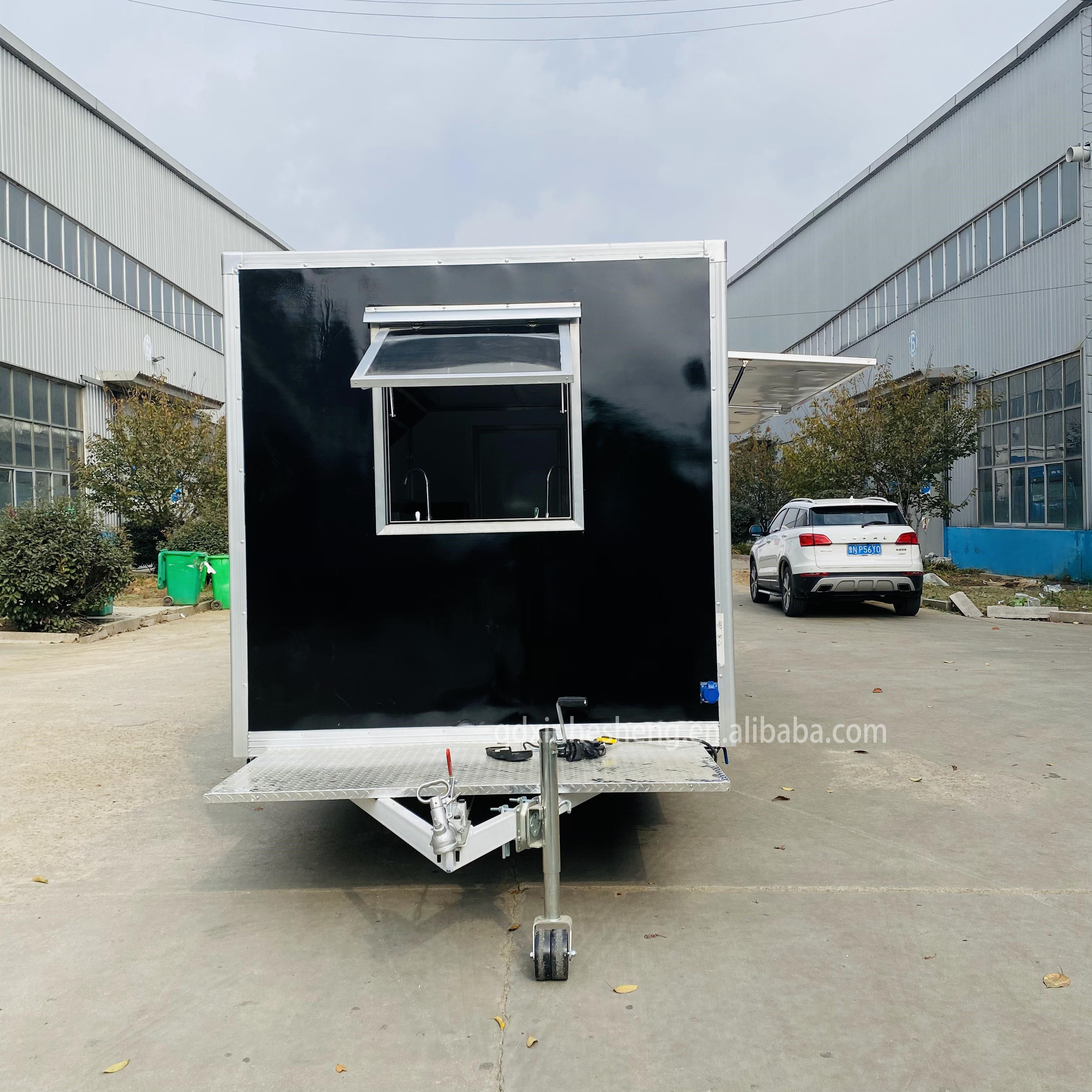 12ft Fully Catering Equipped Food Truck Hot Dog Food Cart Usa ...