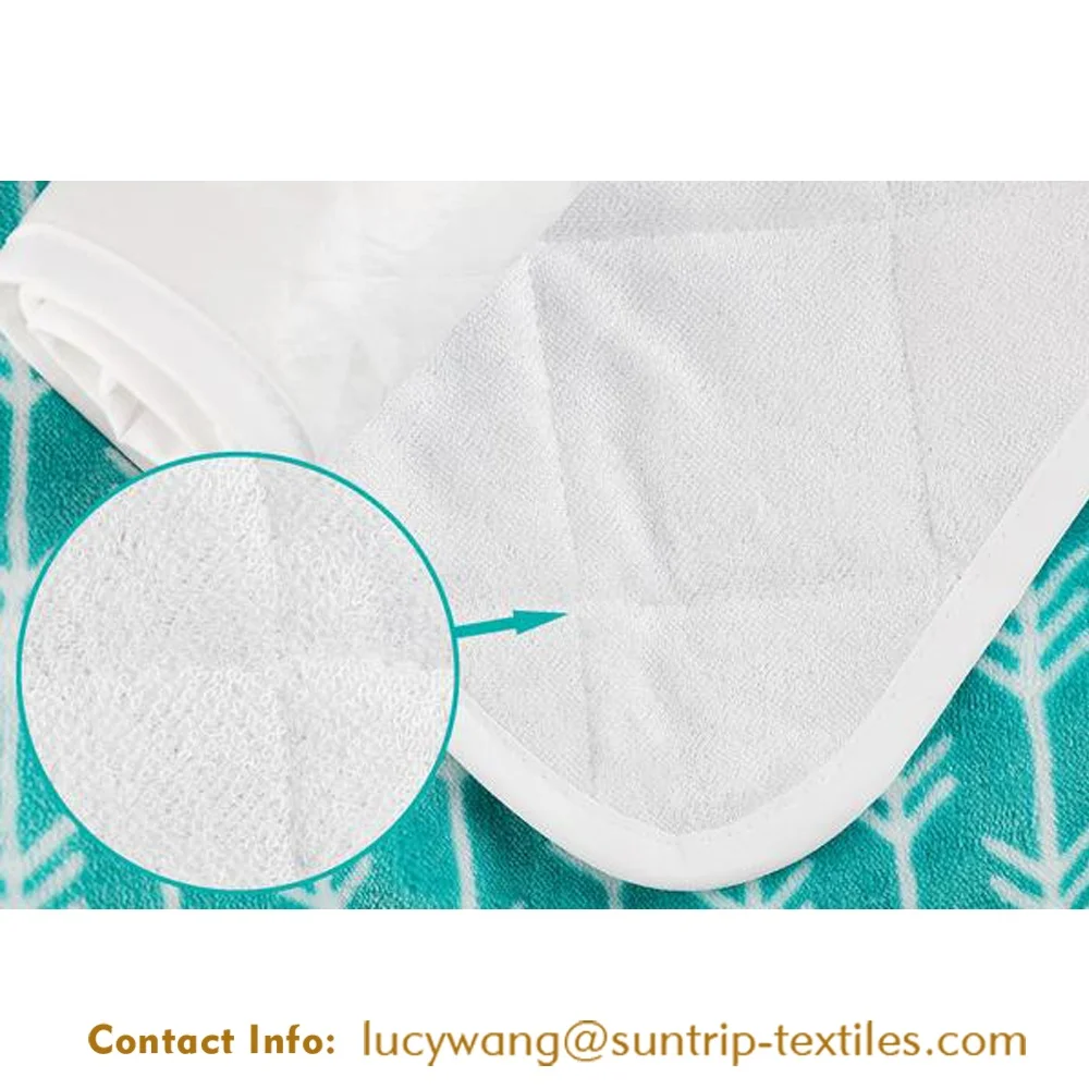 Premium Baby Diaper Soft Quilted Bamboo Waterproof Changing Pad Liners