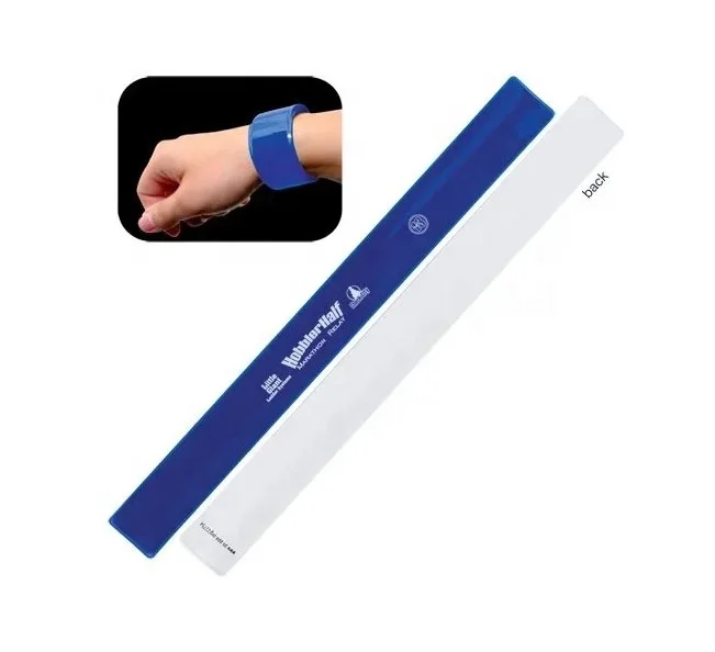 Smile Face Reflective Magic Ruler Slap Band Bracelets