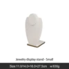 Beige jewelry display stand-small