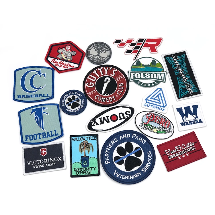 Custom Logo Iron-on Sewing Heat Transfer Embroidery Patches