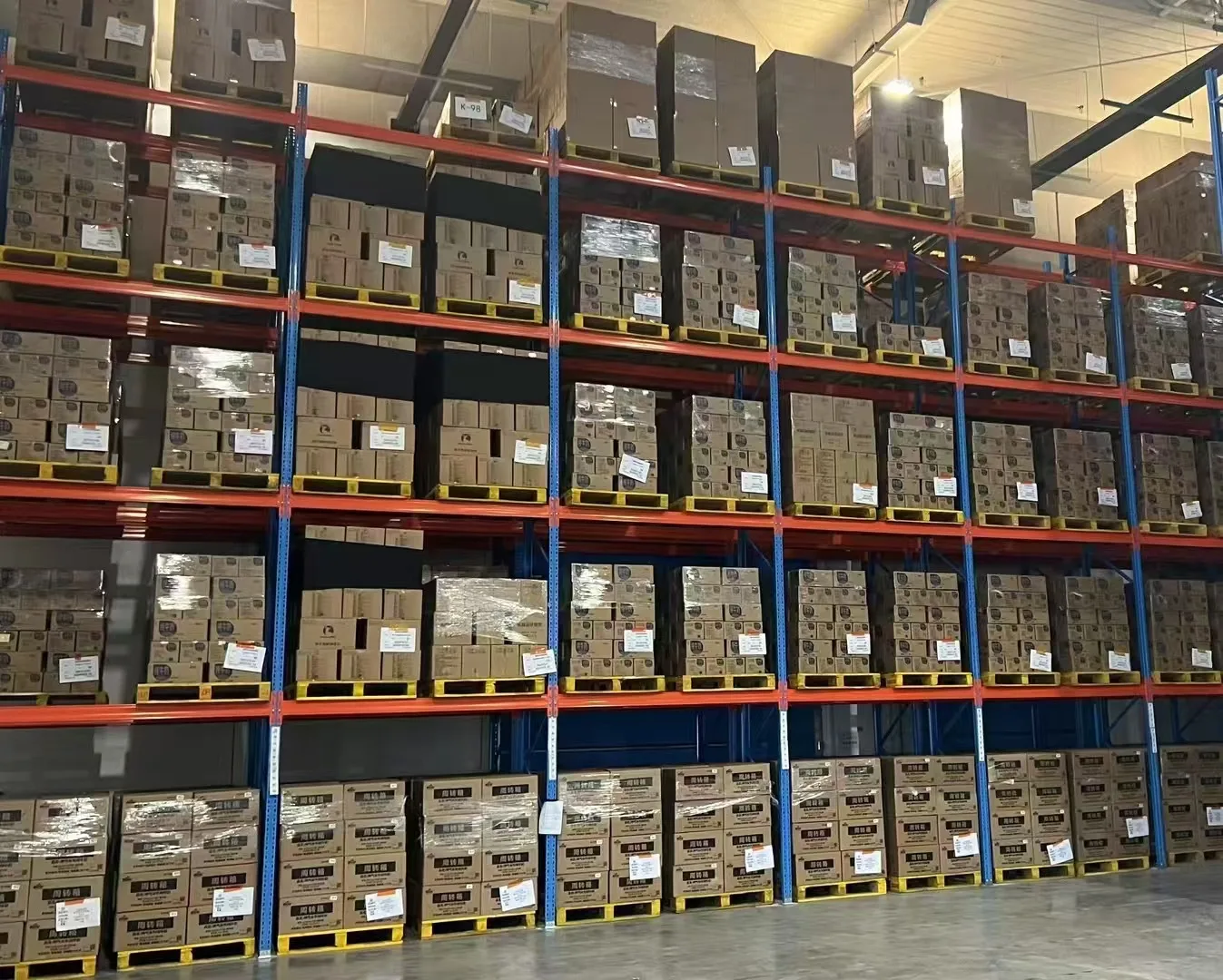 耐久性のある多段式パレトラック 工業用倉庫向け 高耐荷重で収納スペースを最大限に活用