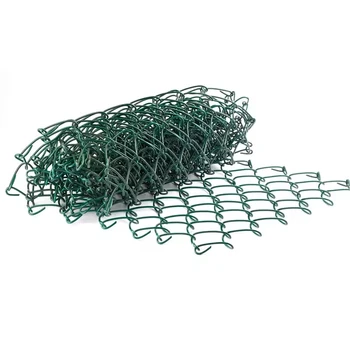 Pvc Coated Farm Galvanized 6ft Cyclone Diamond Wire Mesh Chain Link Fence Price