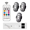 3 Pcs Strobe Light+Wireless Remote