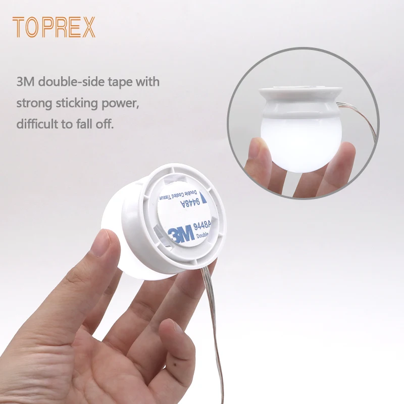 Диммируемое голливудское зеркало для макияжа девочек простое в установке современное акриловое туалетного столика светодиодная лампа