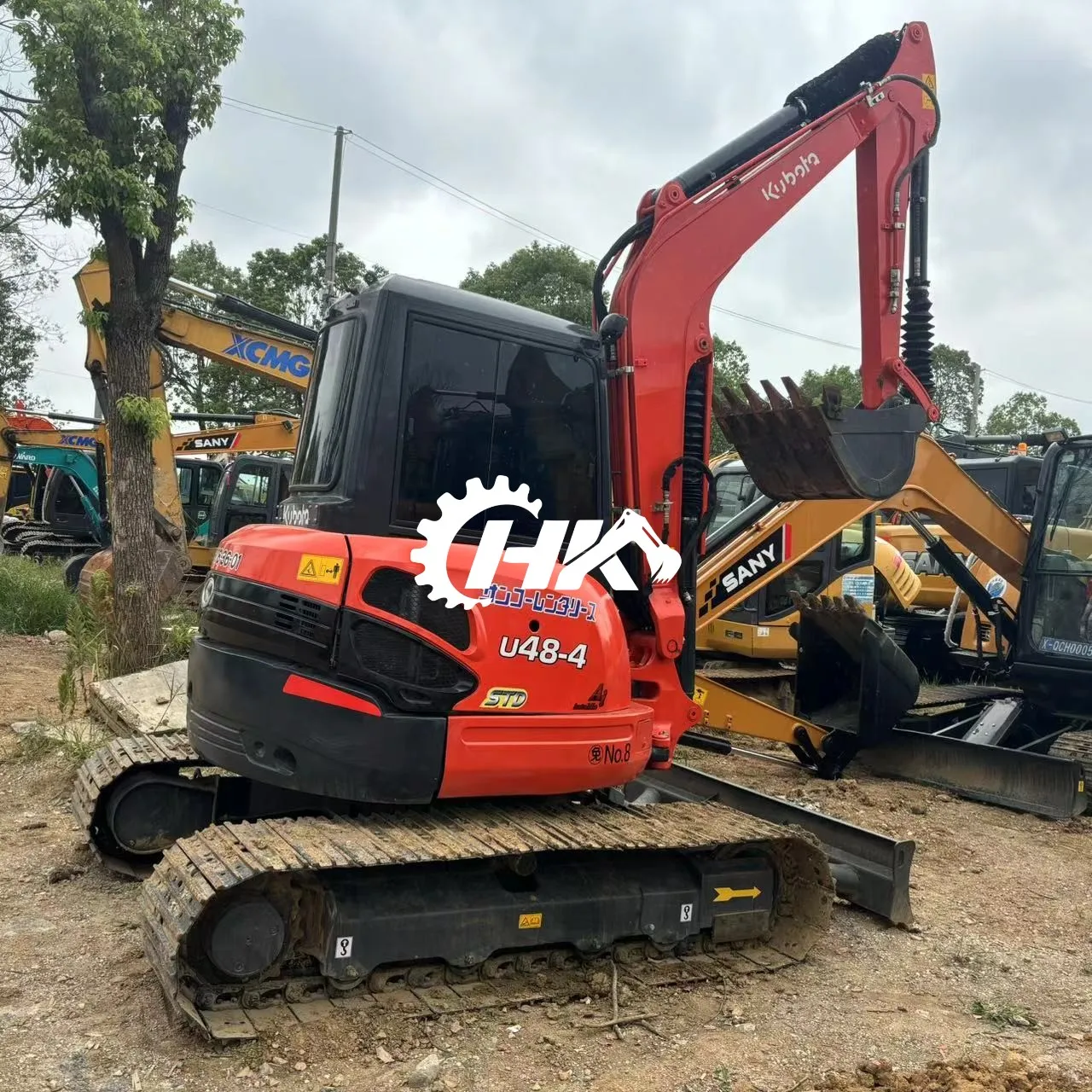 HANG KUI KUBOTA U48-4 4.8tons 95%new Original Japanese with EPA,CE Agricultural Used Kubota U48-4 Excavator for Digging