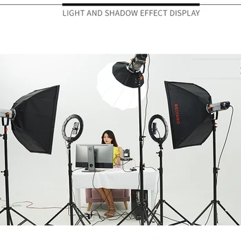 Customized Godox 60*90cm Rectangular Umbrella Soft Box for Photographic Commercial Product Portrait Advertising Shooting detail image