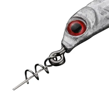 Cheery HK00486 Weighted Twistlock Fishing Jig Heads Blade Attachment for Stream River Lake-Swimbait Crankbait Spinner Bait Hooks – Soft Lure – view 5
