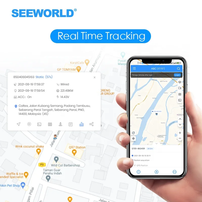 SEEWORLD Free Tracking System Software High Compatibility Gps Tracker Software Gps Tracking Platform