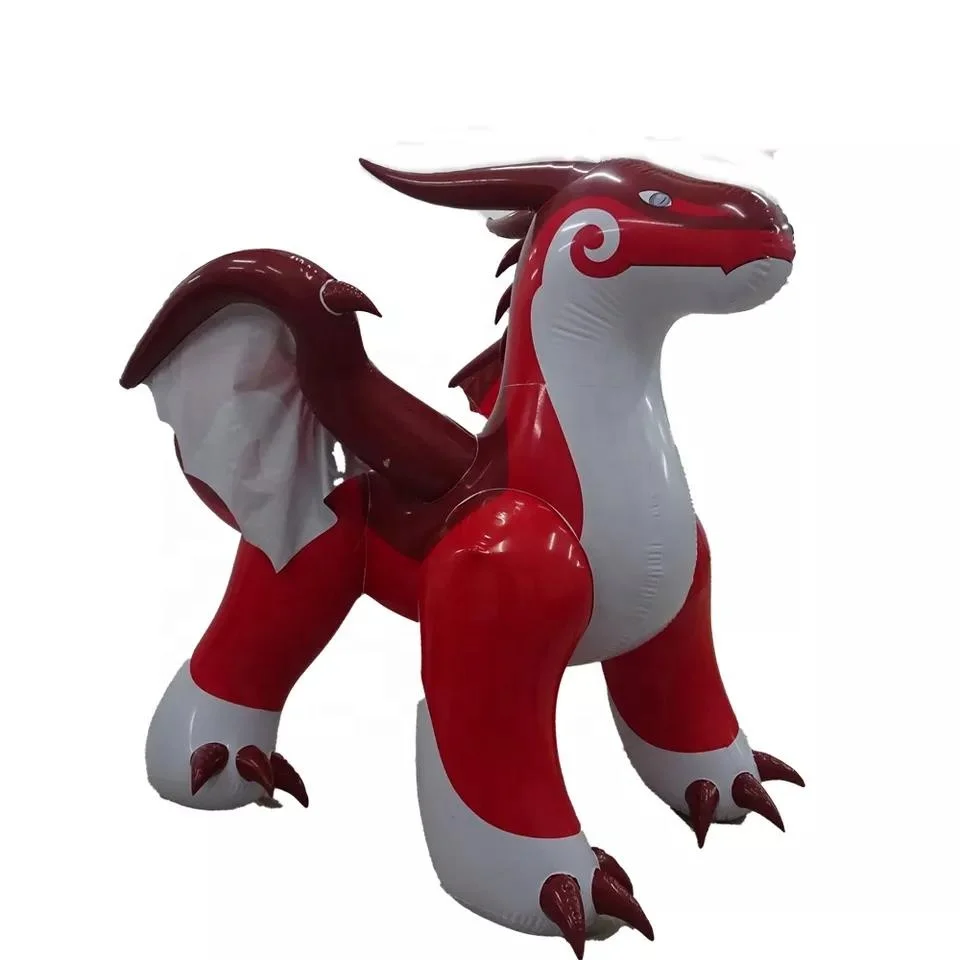 Custom Advertising Pvc Inflatable Animal huge Flying Dragon Model Zenlth Inflatable Dragon for Brand Marketing