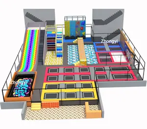 Popular New Indoor Trampoline Amusement Park Builder