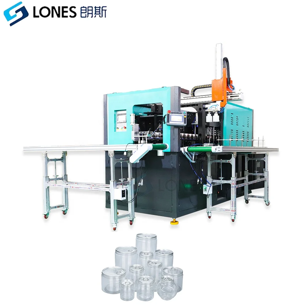 LS-A2 Custom Fully Automatic PET Bottle Machine 10Ml to 2L PET Jar Bottle Blower 2000BPH Fabrica De Maquinas De Botellas De PET