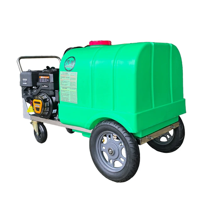 Industrial Grade 170kg Pressure 30L/Min Gasoline Washer - Stainless Steel Frame & Lifan Engine