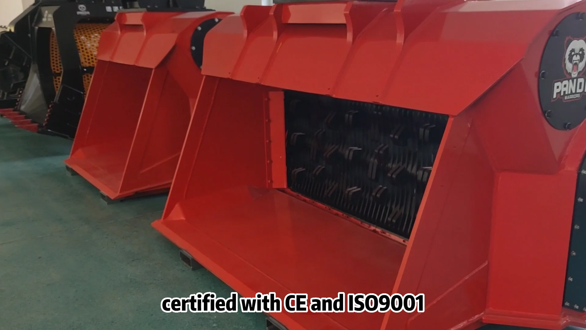 For Excavators And Wheel Loaders Pipeline Padding Bucket Nonclogging Structure Design For