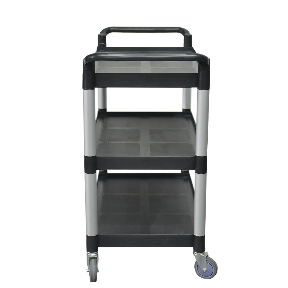 Restaurant Hospital Kitchen Plastic utility cart food trolley cart service cart